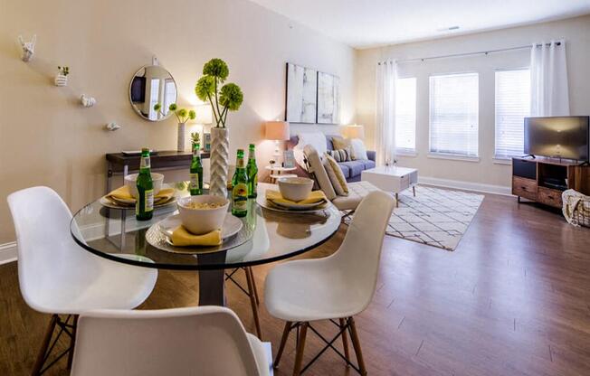 Hardwood Flooring, at Buckingham Monon Living, Indianapolis, IN