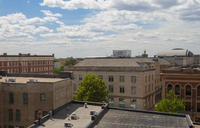 Cityscape outside at Kesler Apartments in Downtown Fargo, Fargo ND 58102