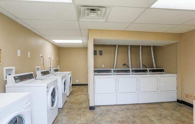 On Site Laundry Facilities- Brandywine Crossing Apartments- Peoria IL
