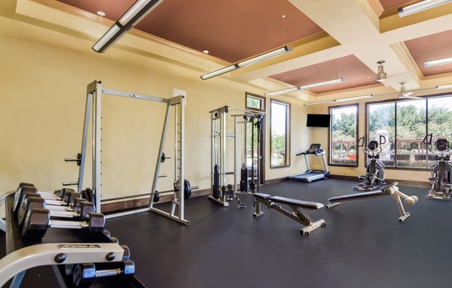 Palm Valley apartments fitness center