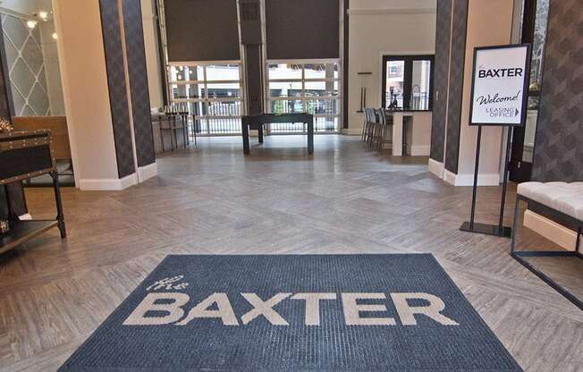 The Baxter Apartments Entryway in Louisville KY at The Baxter, Louisville