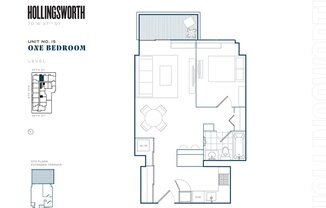 1 bed, 1 bath, $5,300, Unit 1115