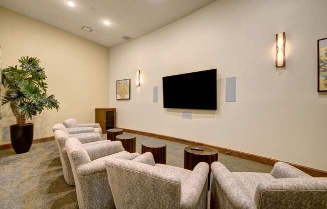 La Bella Vita Media Room Apartments in Colorado Springs, CO