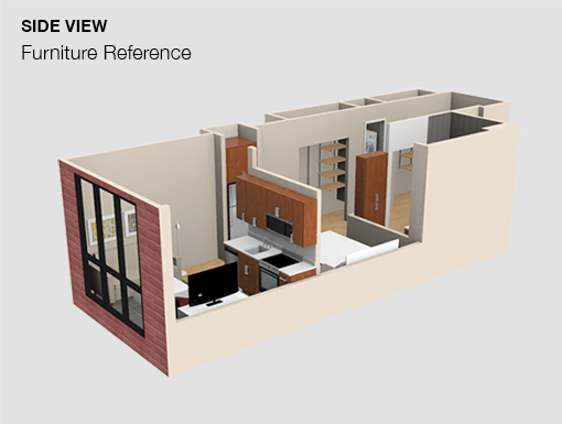1 bed, 1 bath, $2,350, Unit 309