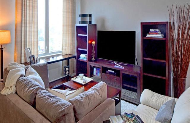 lots of natural light in apartment