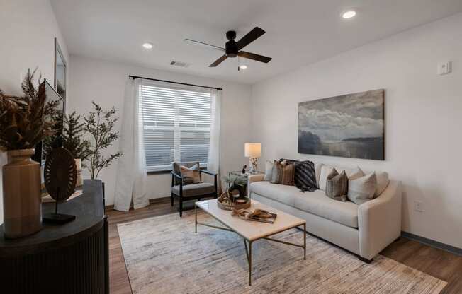 Living Room at The Depot, Raymore, Missouri