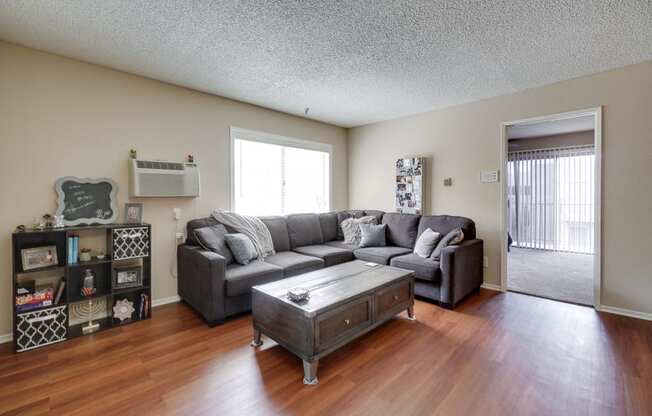 Contemporary Living Room at Park Merridy, California
