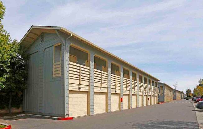 Garages at The Woods Apartments, San Jose
