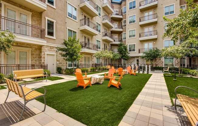 plenty of green spaces