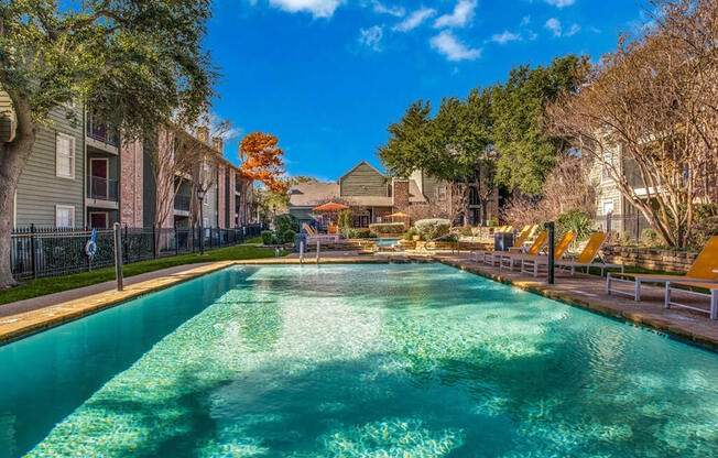 Invigorating Swimming Pool at Newport Apartments, CLEAR Property Management, Texas
