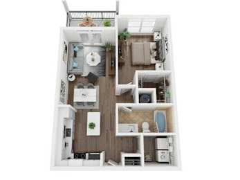 1 bed, 1 bath, 811 sqft, $1,490