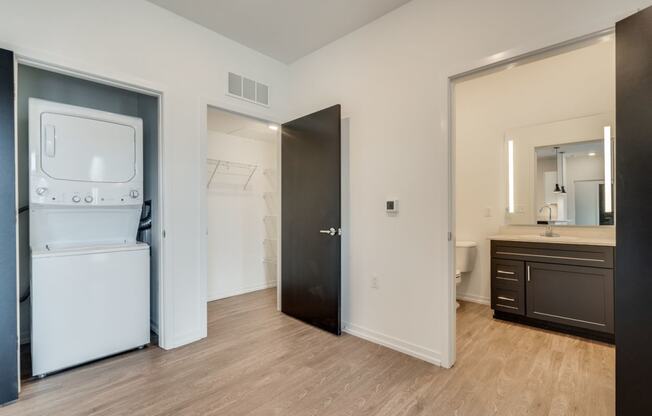 Washer & Dryer in each home