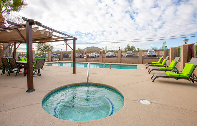 Spa at La Lomita Apartments in Tucson Arizona