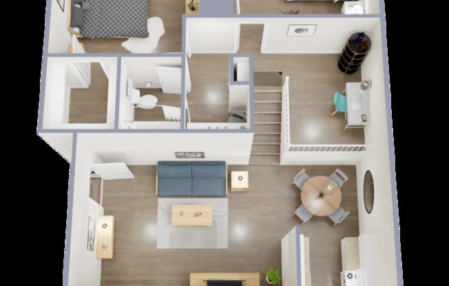 2 beds, 1 bath, 971 sqft, $2,900