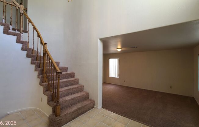 2 Story home with 4 Bedrooms