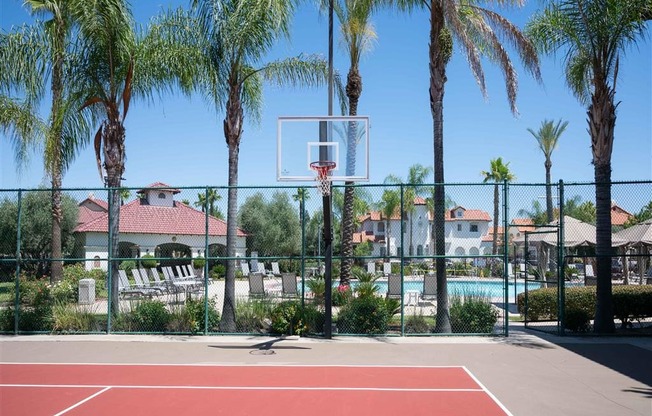View Of Basketball Court at Dominion Courtyard Villas, California