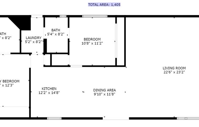 2 beds, 2 baths, $2,095