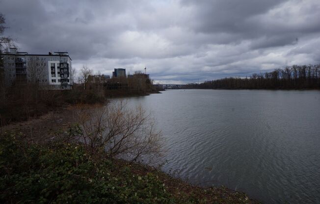 S. Landing 2 bedroom condo with Willamette River view