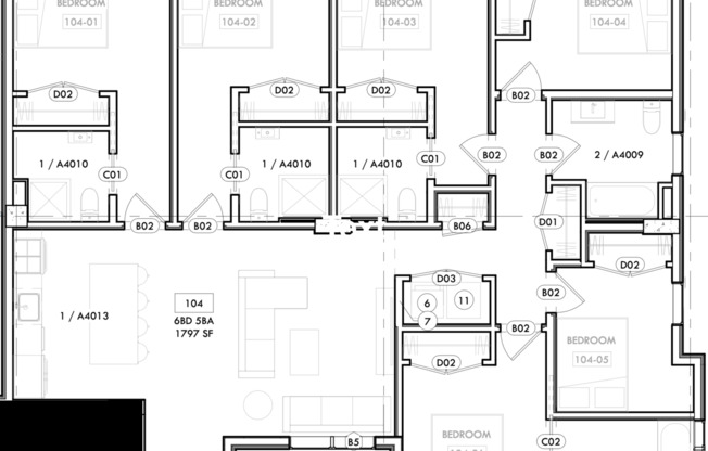 1 bed, 1 bath, 120 sqft, $900
