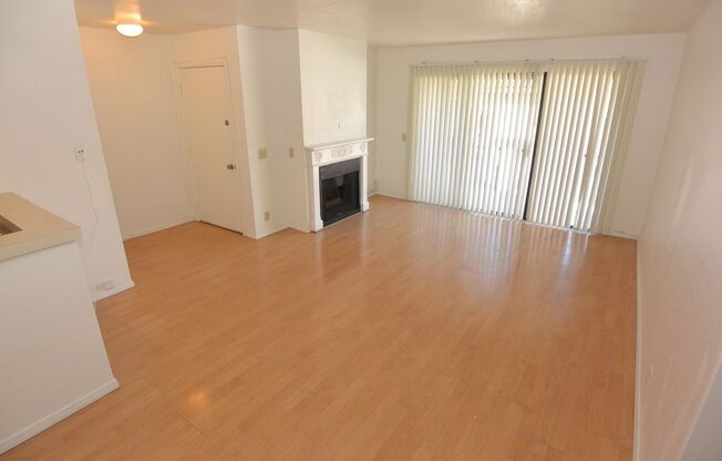 2 BD 1 BA Upstairs Condominium, Gated Community