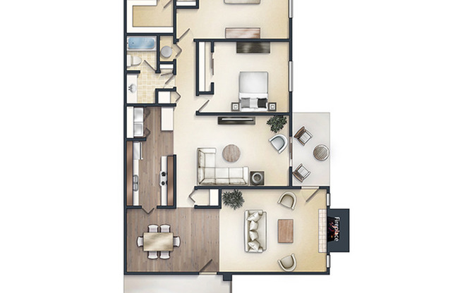 B2 Floor Plan Image