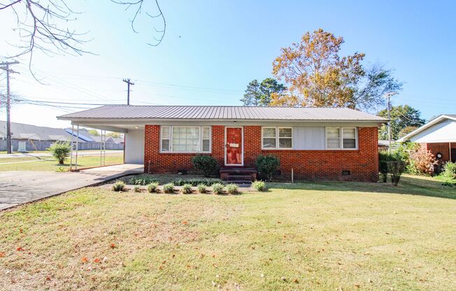 Nice brick home located on corner lot in Athens City!