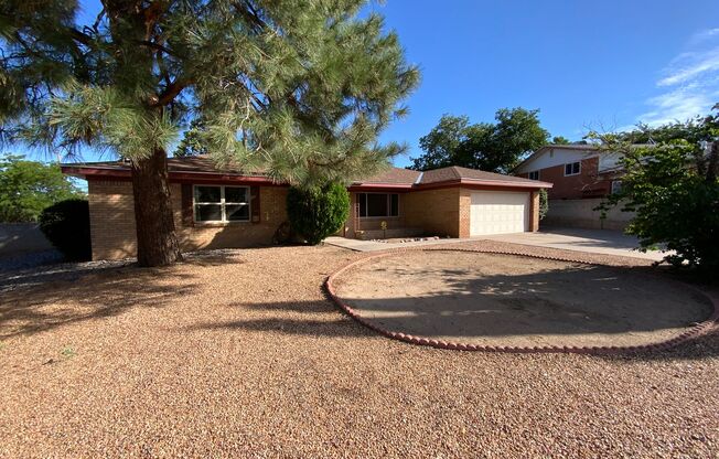 3 Bedroom Single Story Home Available Near Montgomery Blvd NE & Eubank Blvd NE!