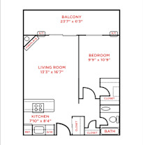 Partner-provided photo for $1395 unit