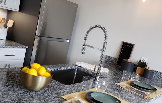 Kitchen detail at San Sofia Luxury Apartments , Integrity Realty LLC, Cleveland, 44113