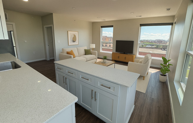 2 beds, 2 baths, 915 sqft, $1,845, Unit 401 - B1182 Corner Unit