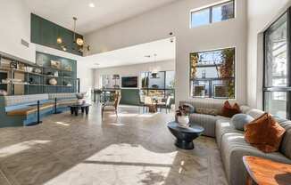 Bayside Apartments in Phoenix, Arizona Clubhouse Lounge