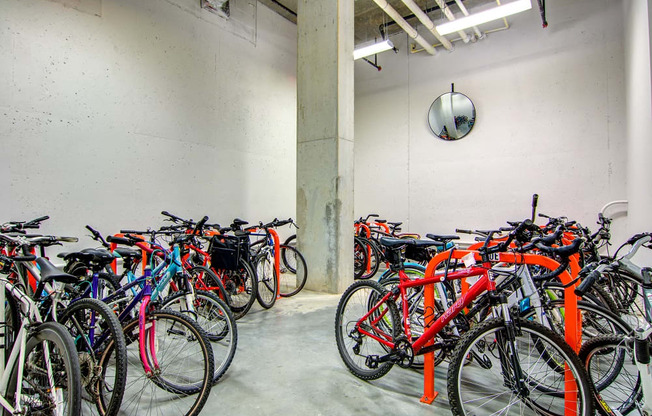 Convenient Bike Storage and Workstation