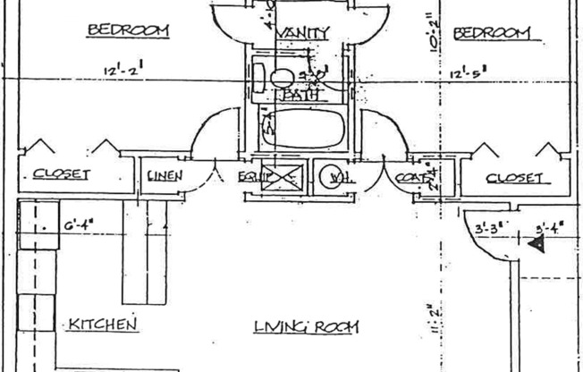 2 beds, 1 bath, 750 sqft, $853, Unit 216