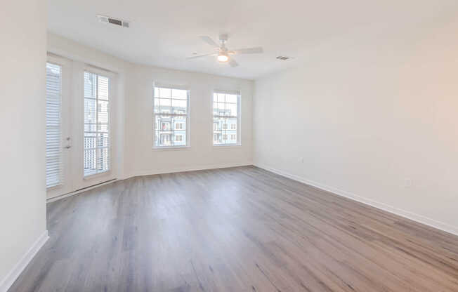 Living Room with Hard Surface Flooring