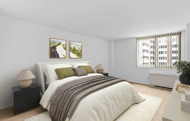 Bedroom with Hard Surface Flooring