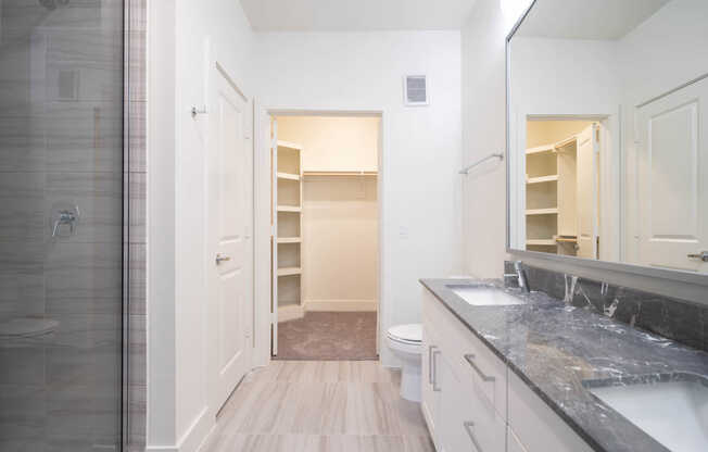 Bathroom with Double Vanity