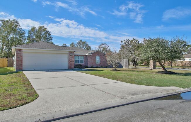 One-Story Home on a Spacious Corner Lot in Creekside Village