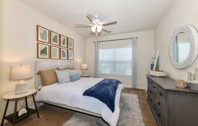 Model Bedroom at Legends at Charleston Park Apartments, North Charleston, SC, 29420