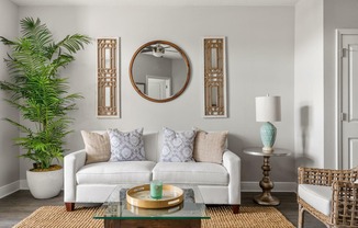 Living Room | Apartments in Tampa, FL | Citrus Village