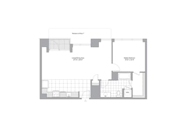 1 bed, 1 bath, 867 sqft, $4,862