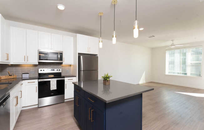 Kitchen with Stainless Steel Appliances