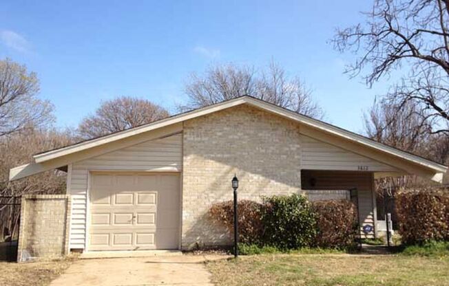 3 Bed, 2 Bath. Hardwood floors, quartz countertops, stainless steel appliances.