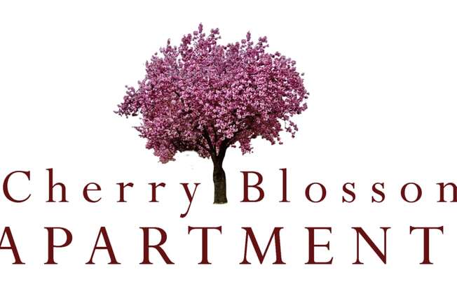 Logo l Sunnyvale, Ca l  Cherry Blossom Apartments