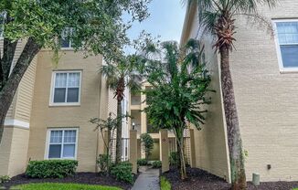 MOVE IN NOW !! Spacious 2bd 2ba on 3rd floor with balcony! Water included! Tenant brings washer & dryer!