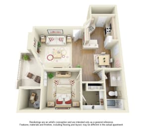 1 bed, 1 bath, 900 sqft, $1,639