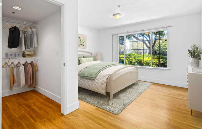 Bedroom with Hard Surface Flooring