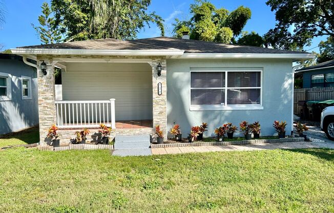 Gorgeous updated 2-bedroom 2-bath home with garage and fenced in backyard