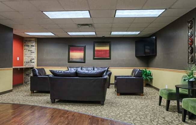 Community Clubroom at Glen Pond Apartments, Minnesota, 55121