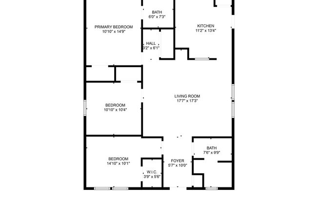 3 beds, 2 baths, $1,450