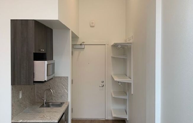 Studio, 1 bath, 186 sqft, $1,565, Unit 502